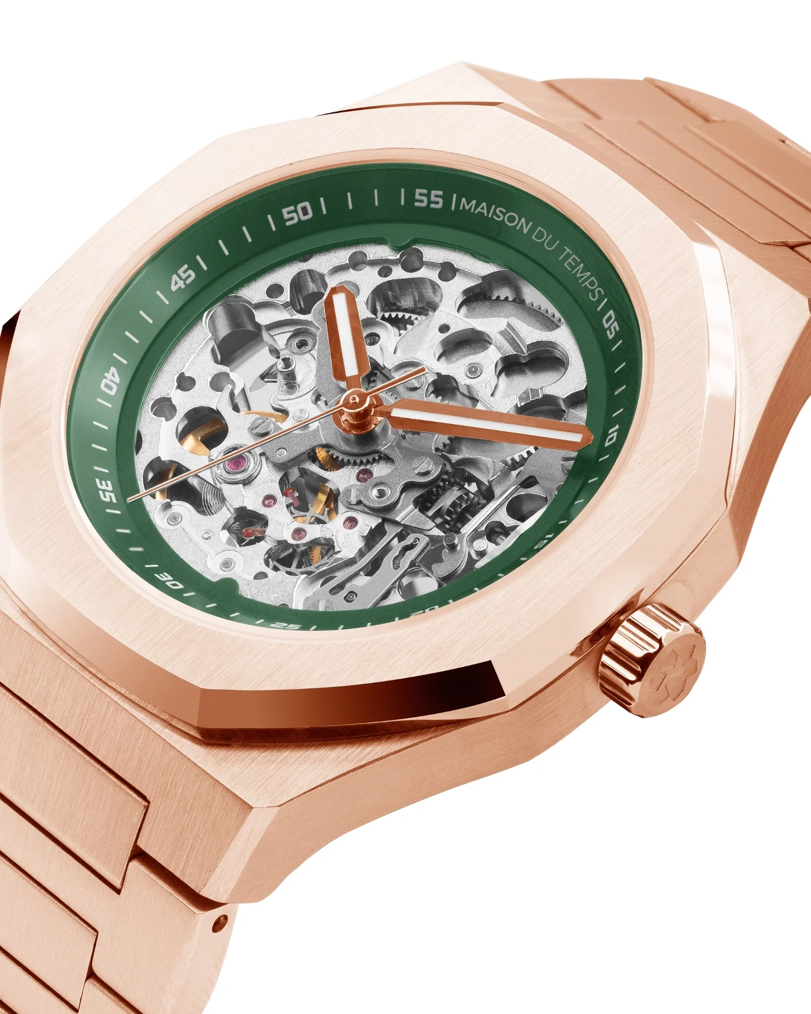MTBeta Skeleton Rose Gold Acier - Image 2