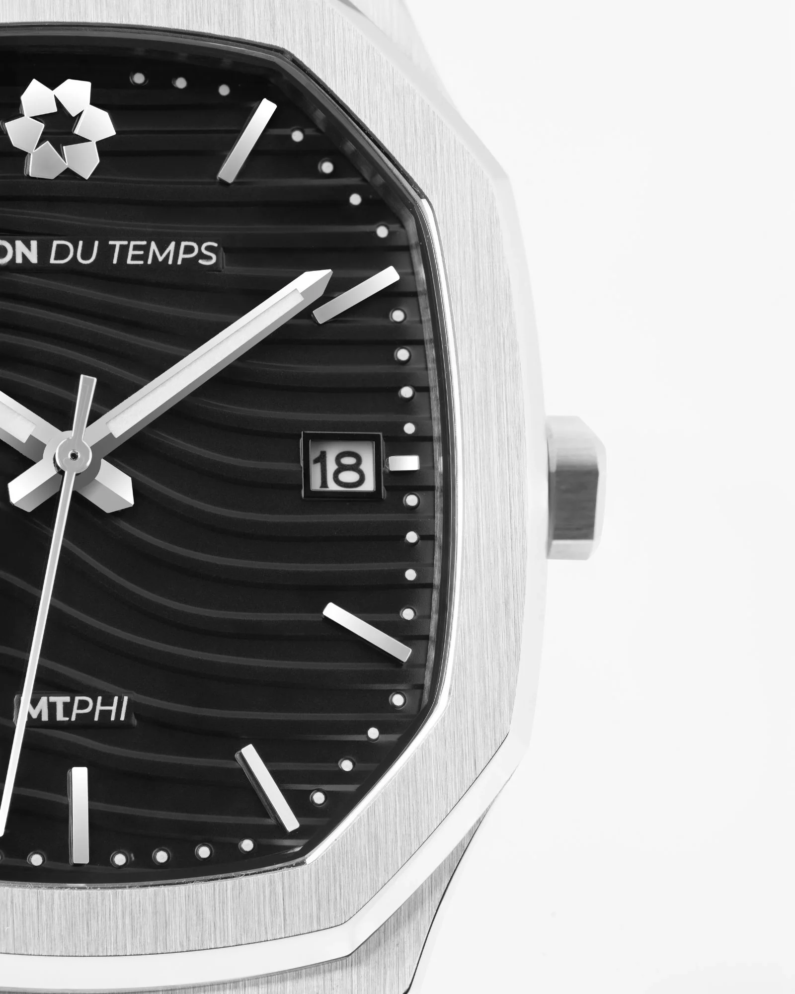 MTPhi Day-Date Noir Acier - Image 3
